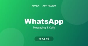 WhatsApp review on Apkek (Apkek Org)