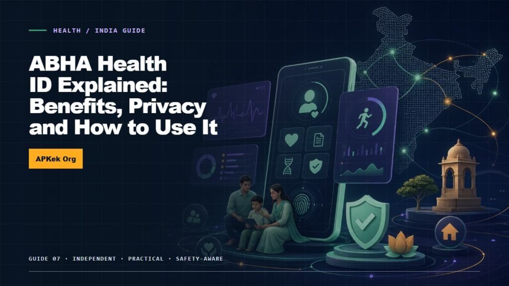 ABHA Health ID Explained: Benefits, Privacy and How to Use It — APKek Health guide for India