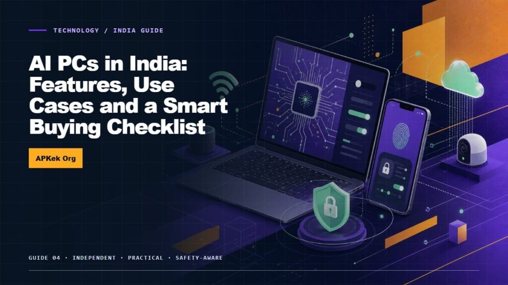 AI PCs in India: Features, Use Cases and a Smart Buying Checklist — APKek Technology guide for India