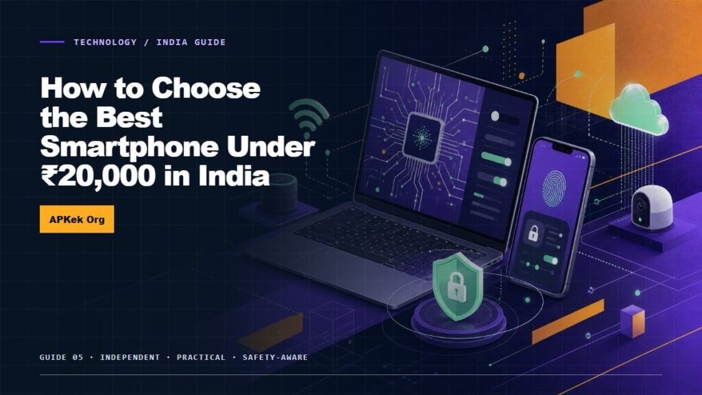 How to Choose the Best Smartphone Under ₹20,000 in India — APKek Technology guide for India