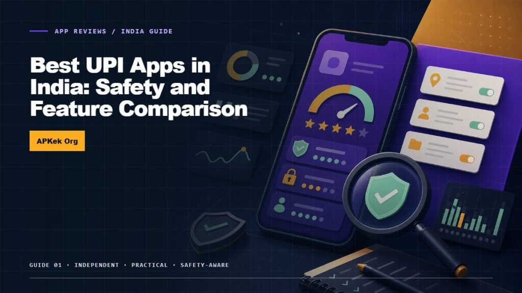 Best UPI Apps in India: Safety and Feature Comparison — APKek Org App Reviews guide for India