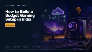 How to Build a Budget Gaming Setup in India — APKek Gaming guide for India