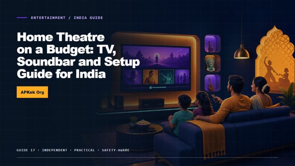 Home Theatre on a Budget: TV, Soundbar and Setup Guide for India — APKek Entertainment guide for India