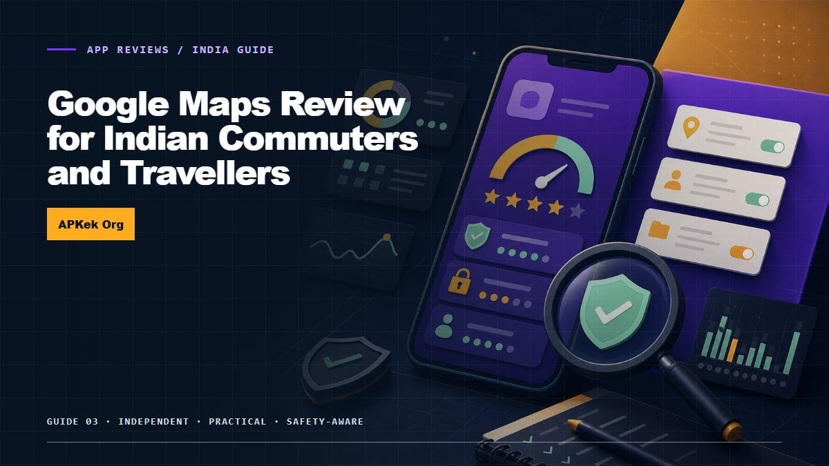 Google Maps review for Indian commuters by APKek Org