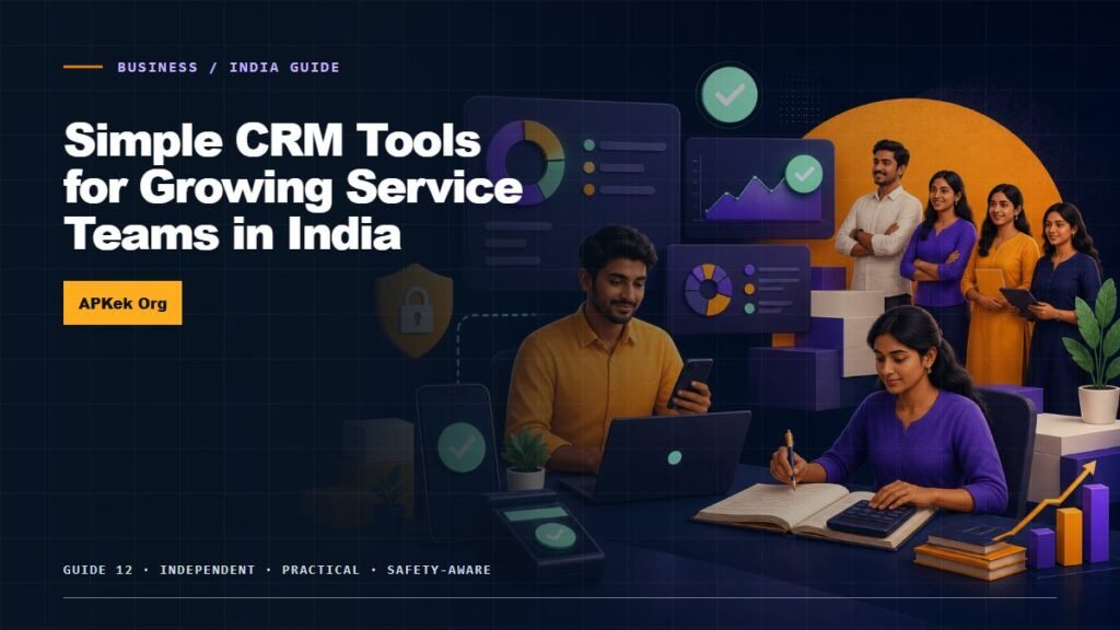 Simple CRM Tools for Growing Service Teams in India — APKek Org Business guide for India