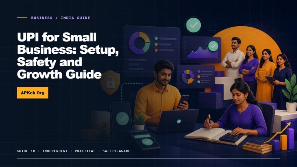 UPI for Small Business: Setup, Safety and Growth Guide — APKek Business guide for India